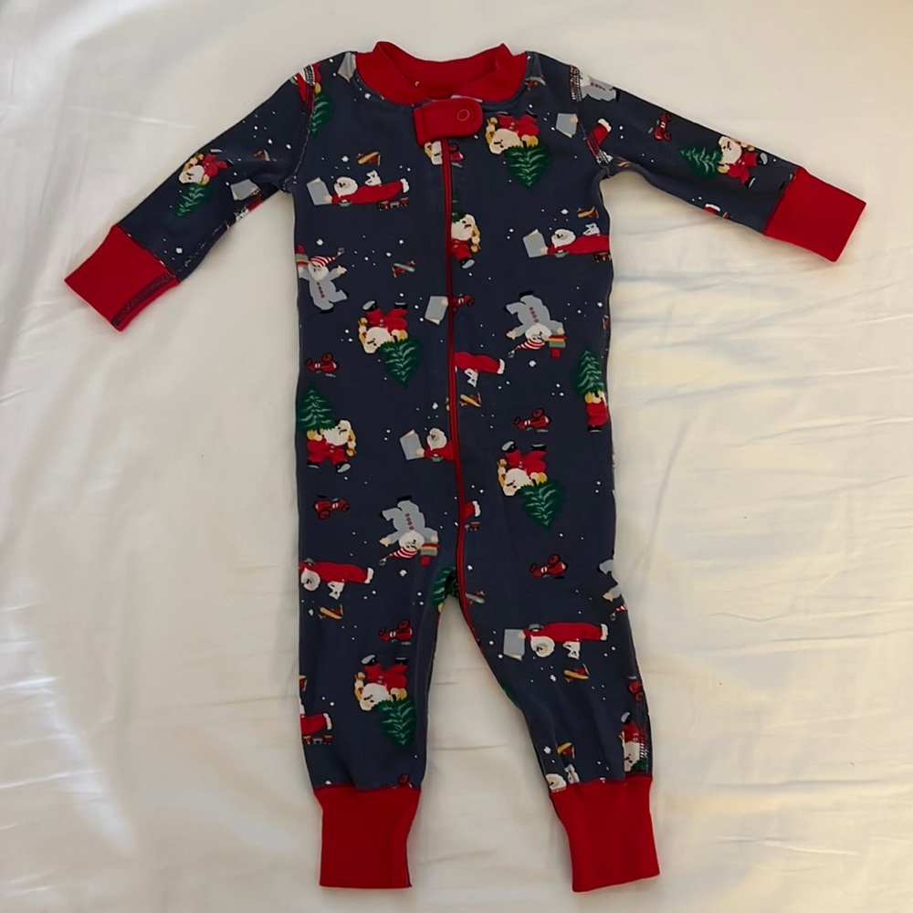 Hanna Andersson Christmas pajamas, 60cm/6-9mos